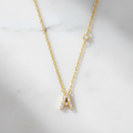 Letter A ketting